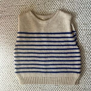 Bellerose Naner wool and alpaca sweater vest waistcoat